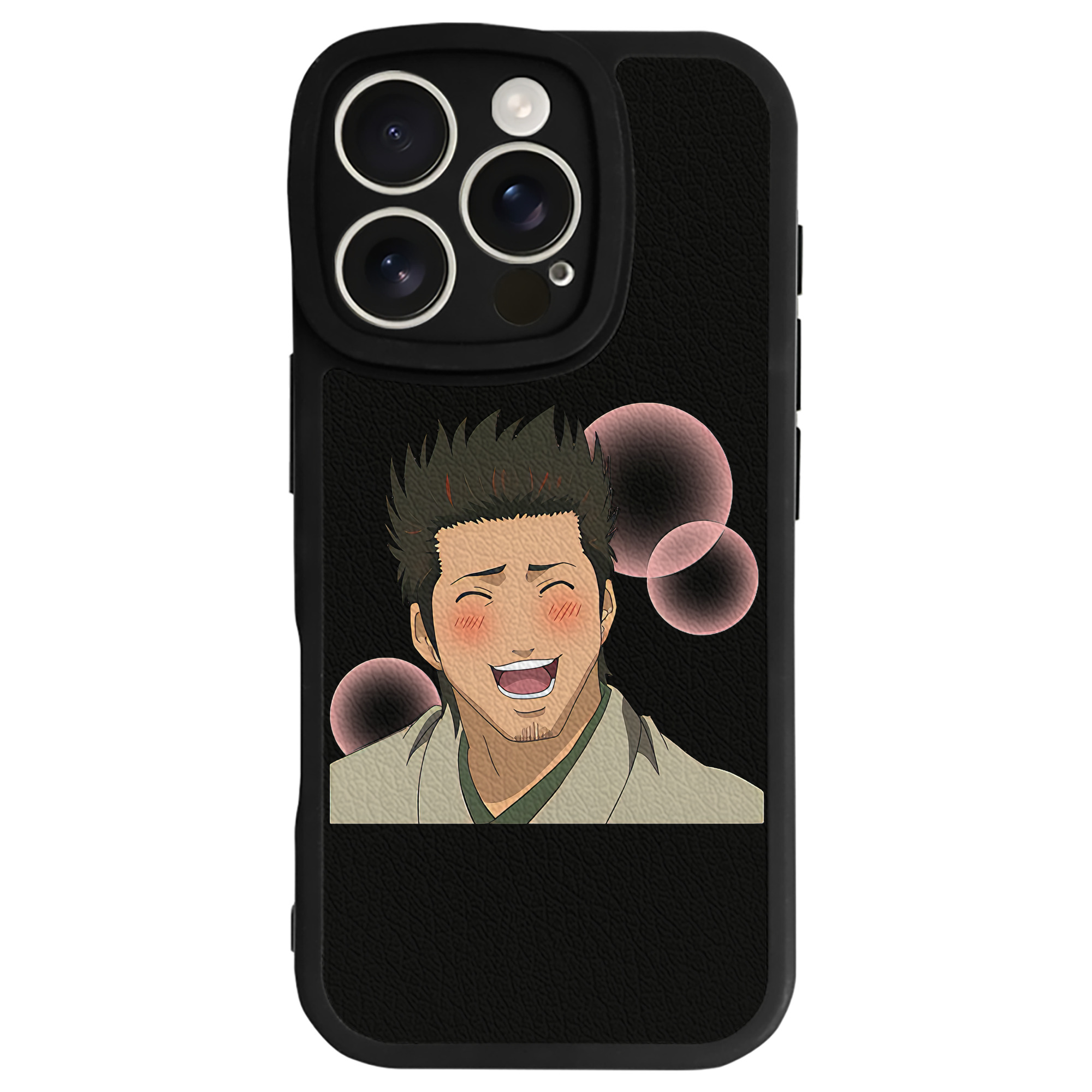 （画像用） ぎんたま 坂田銀時（さかたぎんとき） 神楽 志村新八（しむら しんぱち） GINTAMA Sakata Gintoki Kagura Shimura Shinpachi 【iPhone 16シリーズ対応】シリコンスマホケース（レザー調） 材質：シリコン